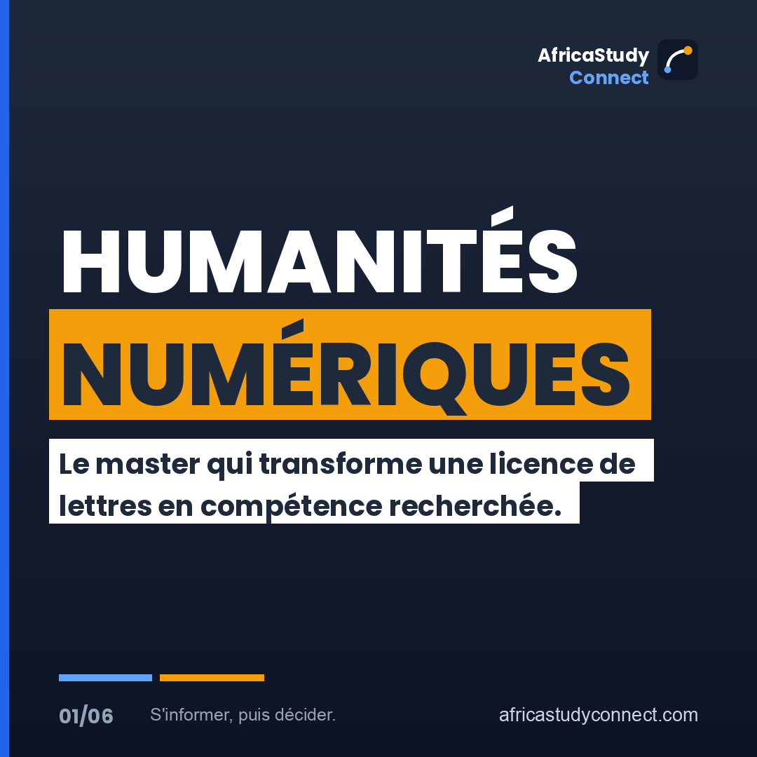 Master Humanités numériques en France : le master qui transforme une licence de lettres en compétence recherchée